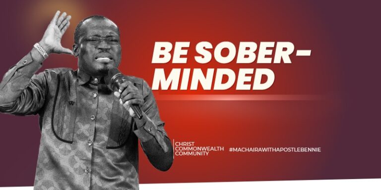 EPISODE 918 – BE SOBER-MINDED