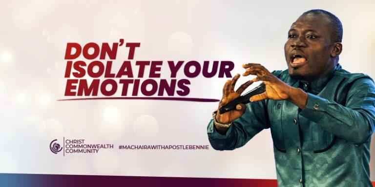 EPISODE 919 – DON’T ISOLATE YOUR EMOTIONS
