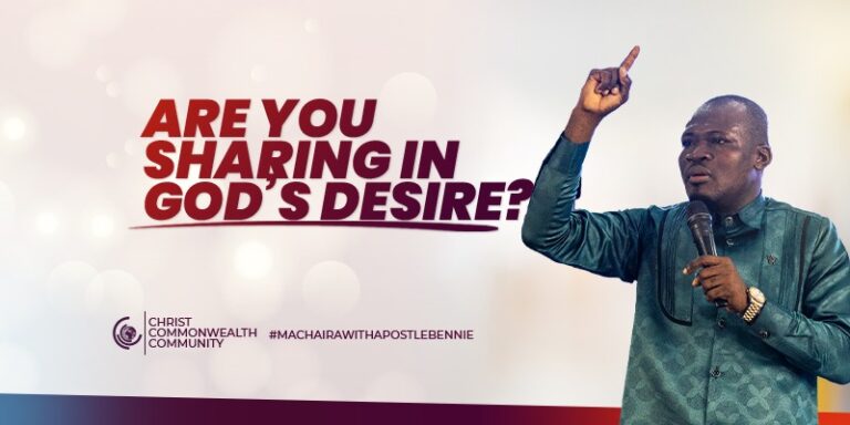 EPISODE 917 – ARE YOU SHARING IN GOD’S DESIRE?