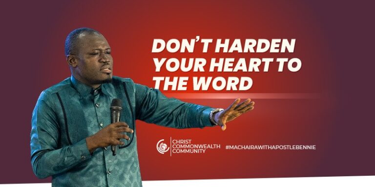 EPISODE 920 – DON’T HARDEN YOUR HEART TO THE WORD