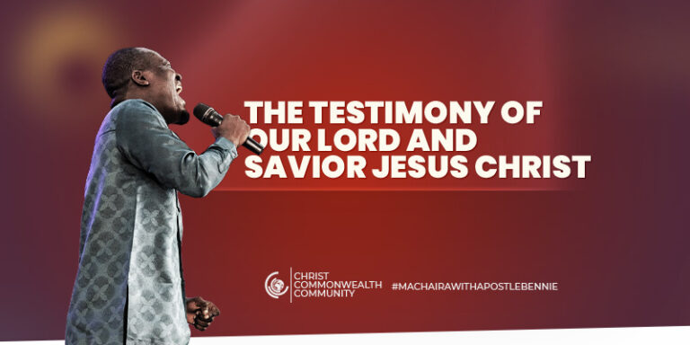 EPISODE 1067 – THE TESTIMONY OF OUR LORD AND SAVIOR JESUS CHRIST