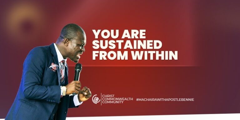 EPISODE 1071 – YOU ARE SUSTAINED FROM WITHIN